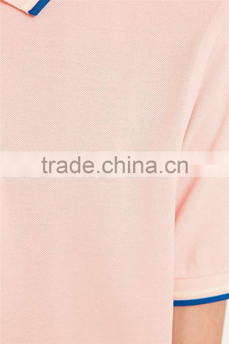 Stylish design neck blank organic cotton polo t shirts bulk polo shirts
