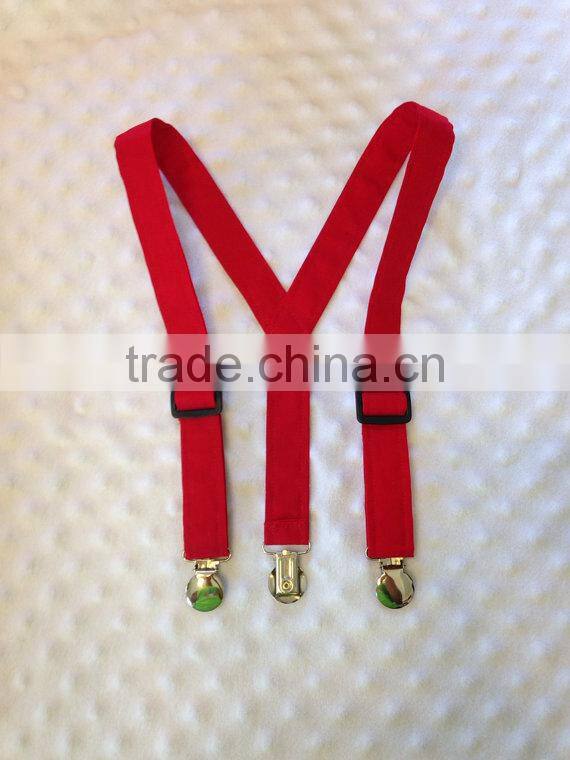 Baby Solid Suspender Children's Suspender Belt Clip-on Elastic Suspender