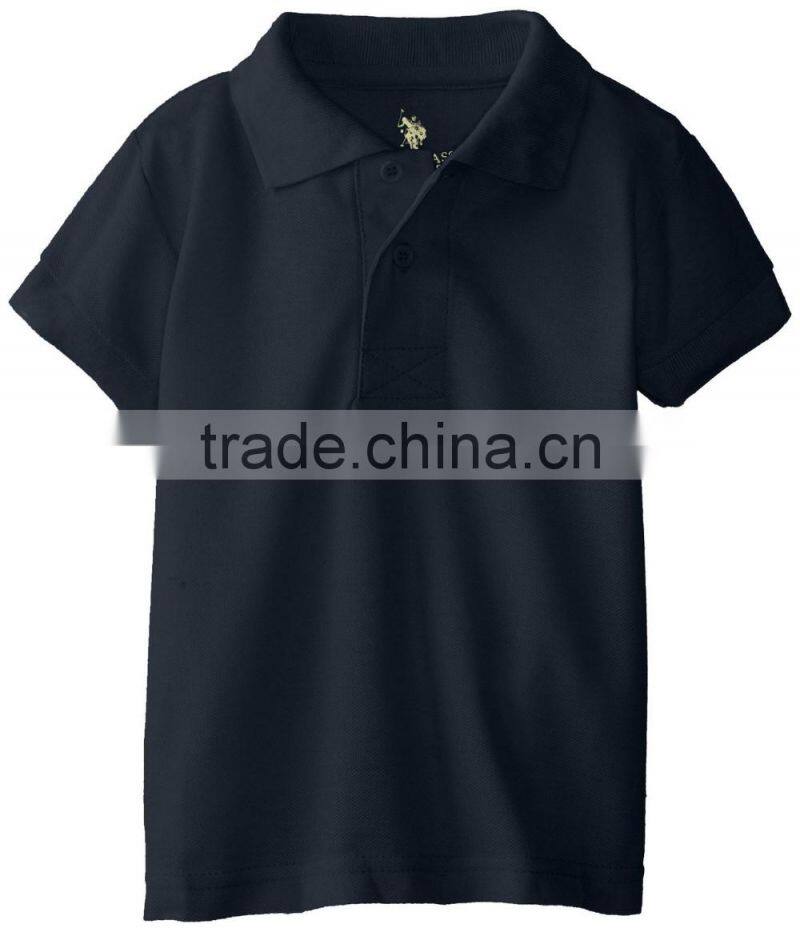Blank no design high quality polo shirt for kids