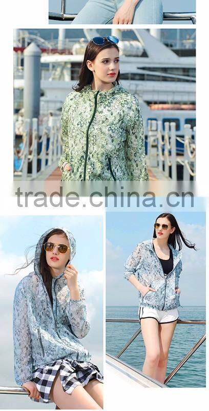 anti-ultraviolet summer chiffon skin protection wear