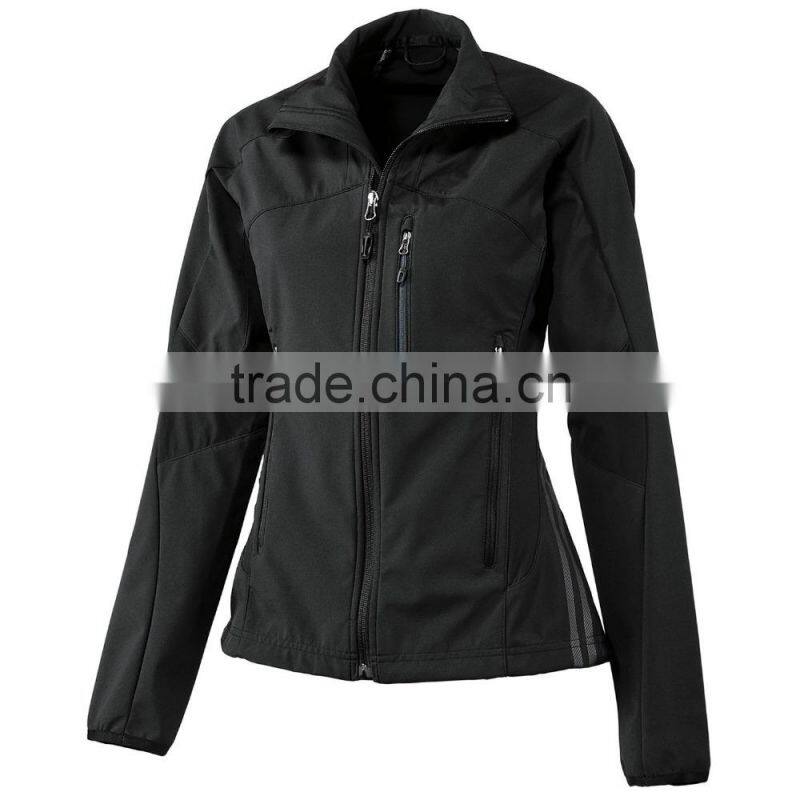 fashionable camping women softshell jacket for running