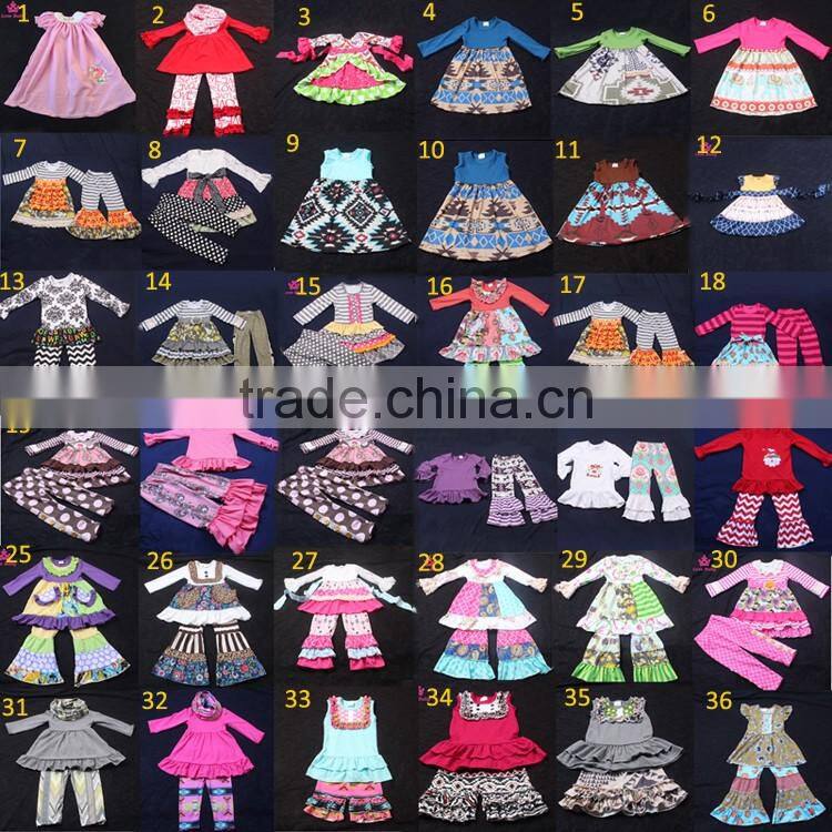 Mustard White Stripy Cardigan And Coffee Polka Trousers Girl Sweet Spring Clothing sets LBYTZ001-40