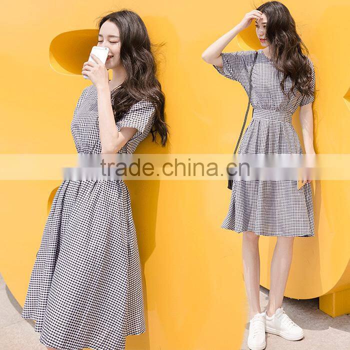 2017 The New Party Clothing Morden Women Dress With Short Sleevess