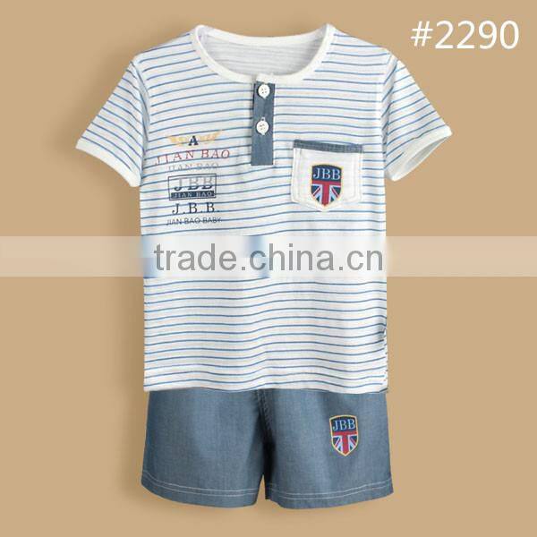 Cute design baby clothes popular baby boy dress clothes good quality organic baby clothes