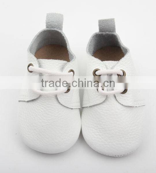 Comfortable soft handmade oxford baby shoes