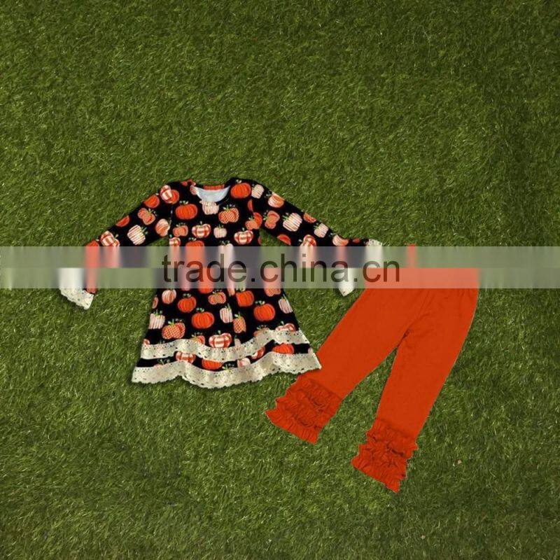 New arrival kids clothes girls boutique remake sets children's fall boutique clothing