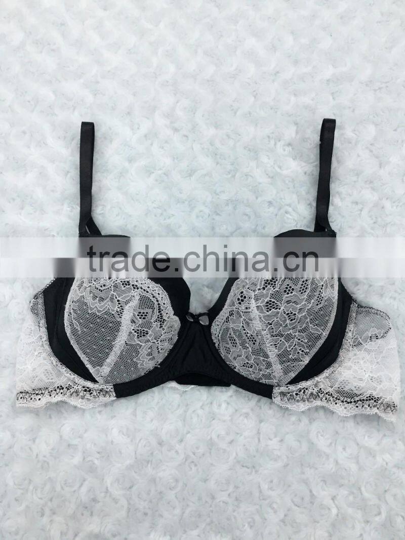 Hot sell lace bra and panty , High quality lace lingerie, ladies bra and panty set