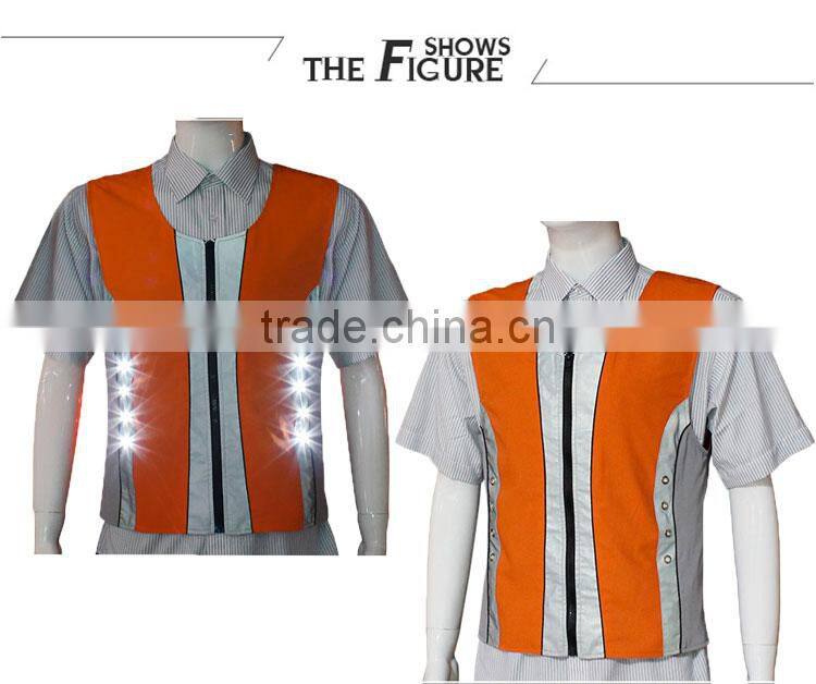 led shirt sleeveless working clothing neoprene vest