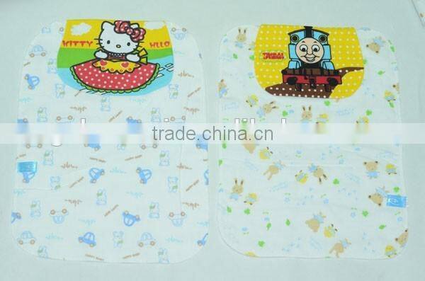 new 2016 china wholesale cute printed baby sweat-absordent towel