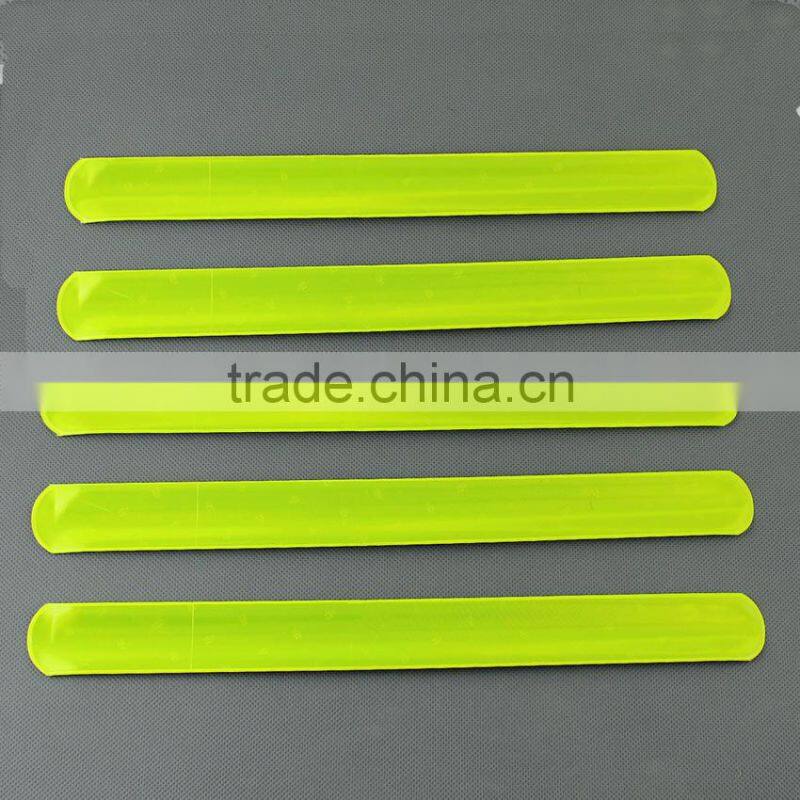 Wholesale reflective adjustable safety slap band
