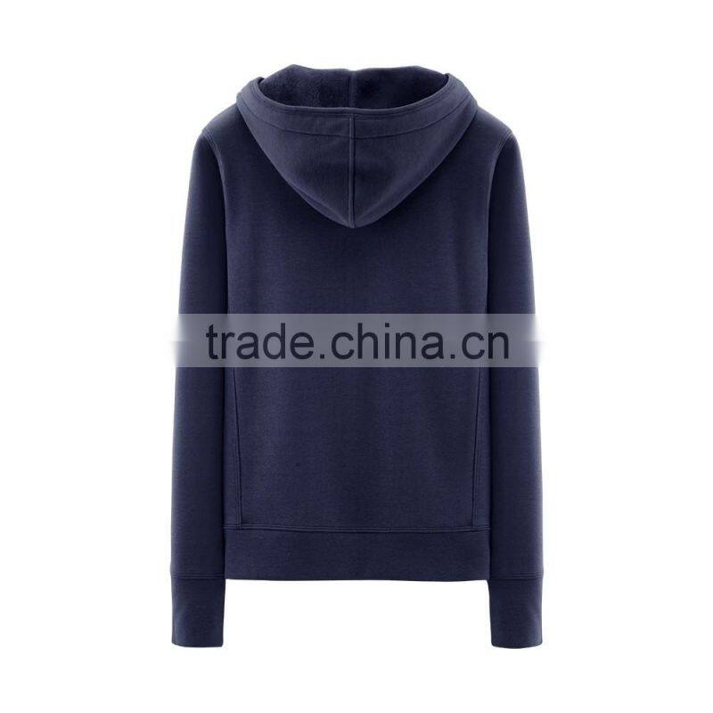 super soft heavy thick navy fleece hoodies for men guangzhou clothing factory