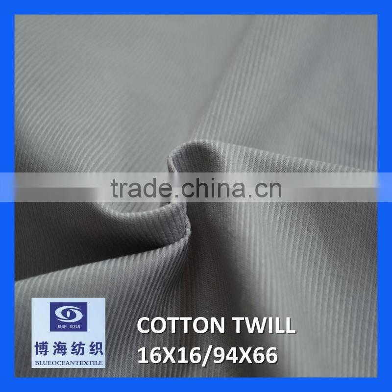 cotton twill fabric do pants FABRIC