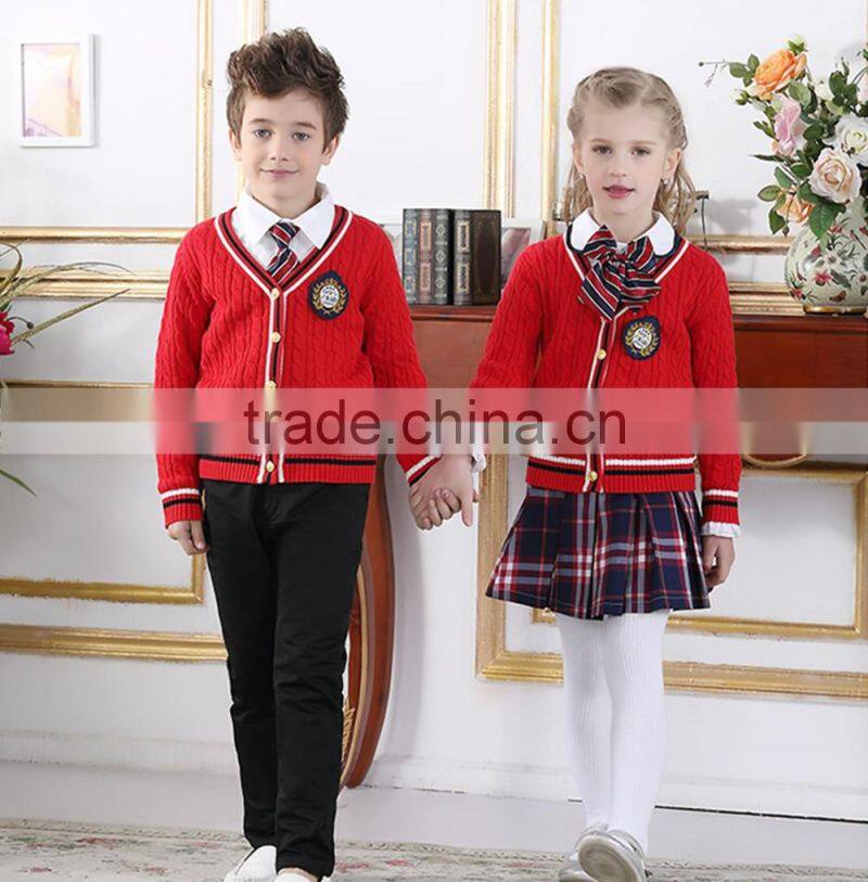 High quality kids school uniforms wholesale