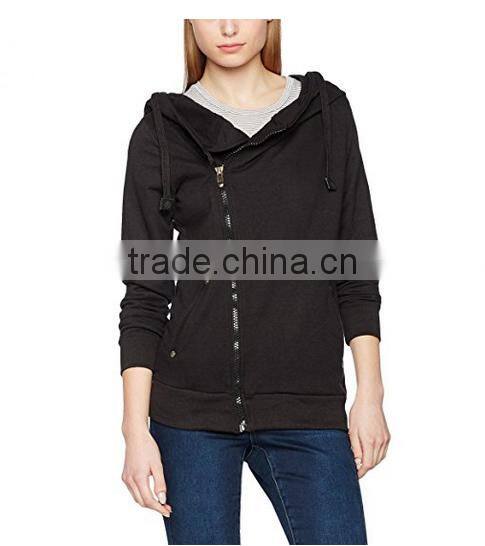 Custom Zipper tight Fit sport thin Hoodie for women