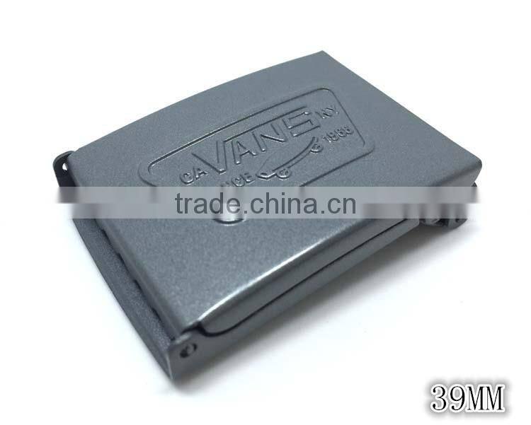 custom logo design service fashion alloy bottle opener belt buckles