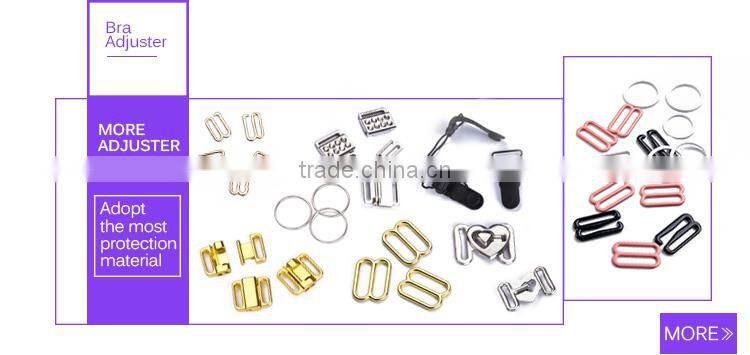 Top selling factory price metal buckle/Bra ring/slider/hook