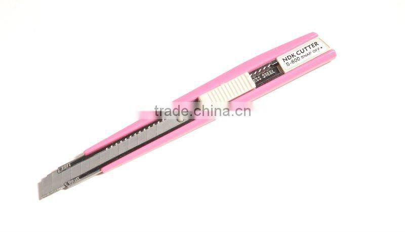 9mm snap off blade with Auto-Lock cutter knife/Model S-800