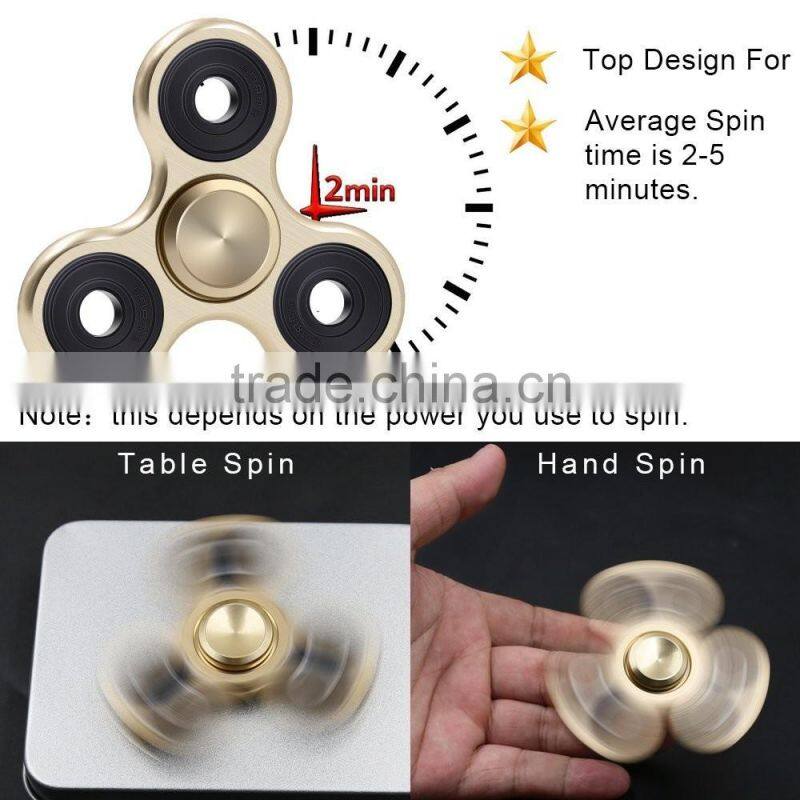 Hot Toys New Fingertips Metal Spiral Fingers Gyro Toys