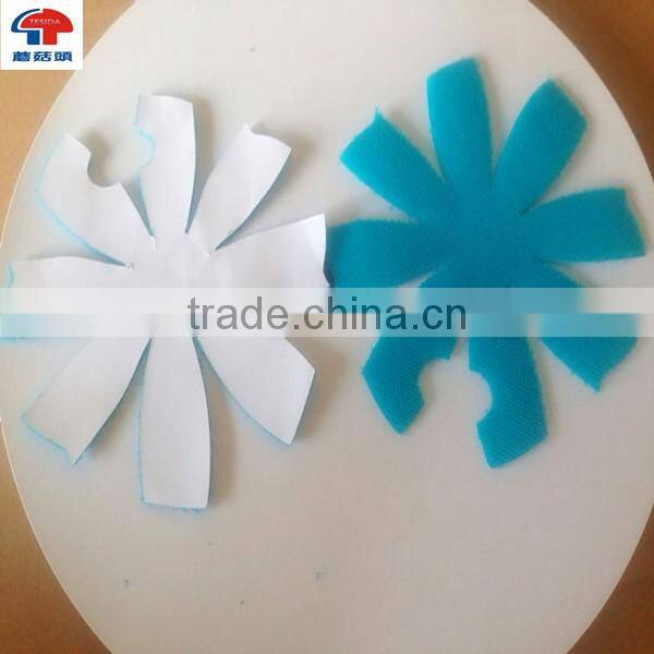 100% nylon various size hook and loop with adhesive on back