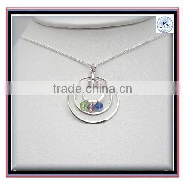 Fashion Wholesale Silver Baby Footprint Mothers Necklace Jewelry Mothers Day Gift
