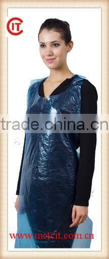 New design disposable pe apron disposable plastic apron with great price