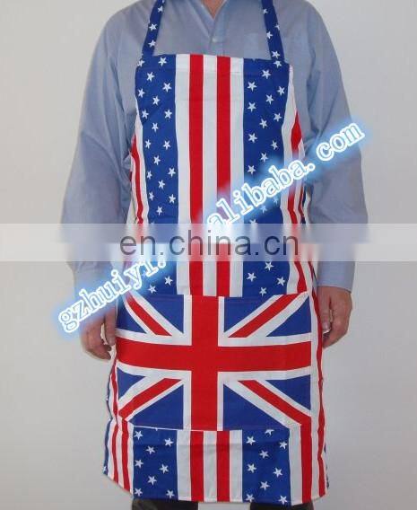 Funny Kitchen Apron Poly Cotton Kitchen Apron with Adjustable Ties