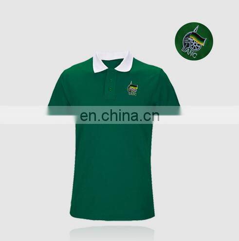 Factory supply custom logo screen printing and embroidery polo shirts