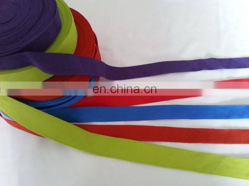 high quality flat woven polyester webbing