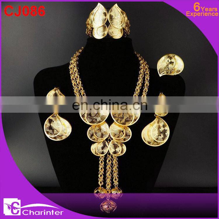 wedding dubai gold jewelry set CJ088