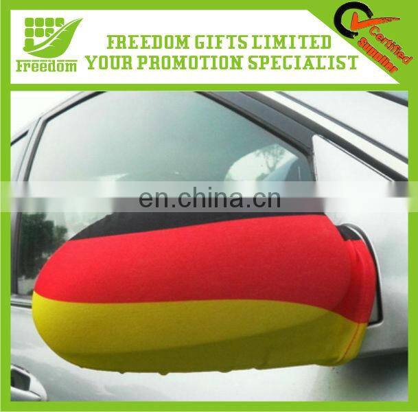 Promotional Custom Logo Polyester Car Mirror Flag