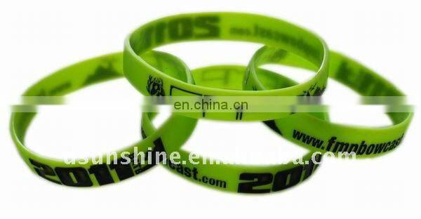 rubber bracelet