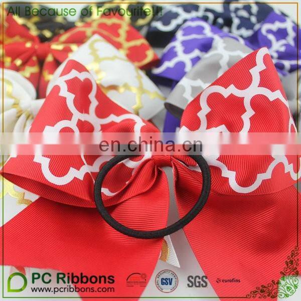 cheer bow rhinestone transfer