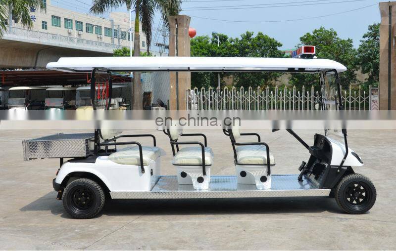 4 wheel 6 passenger airport electric golf cart for sale