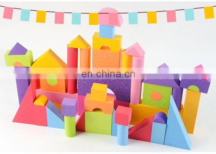 Melors children educational DIY toy large eva foam building blocks manufacturer