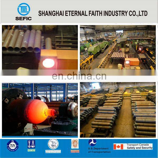 2-50L High Pressure refrigerant gas cylinder Hydrogen Gas Cylinder