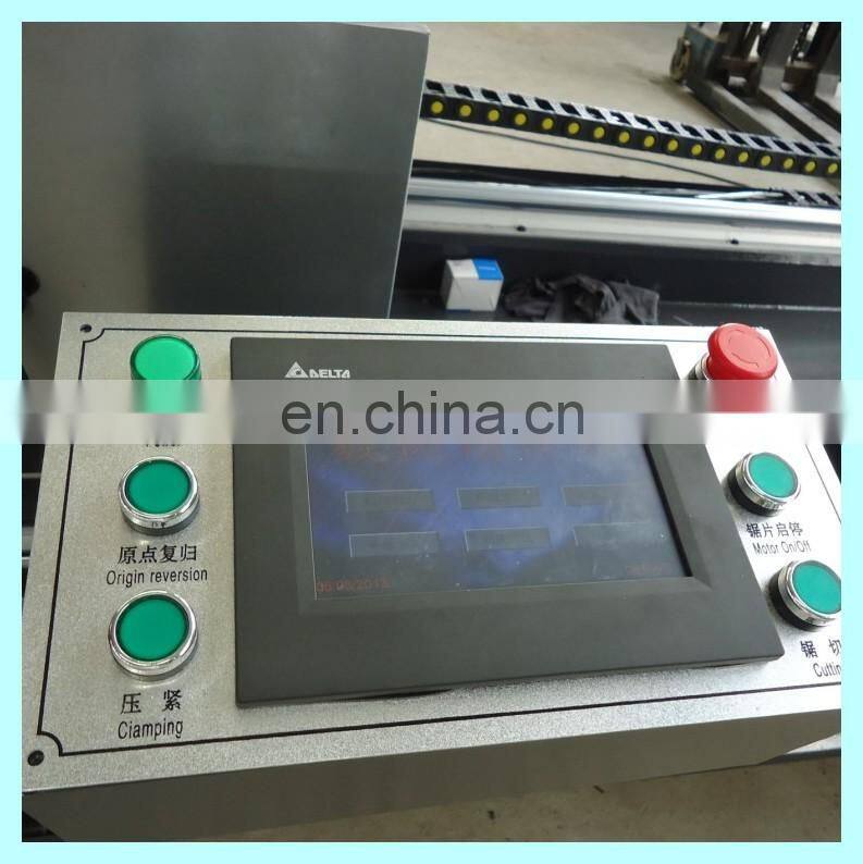 Aluminum window making machine of CNC cutting saw