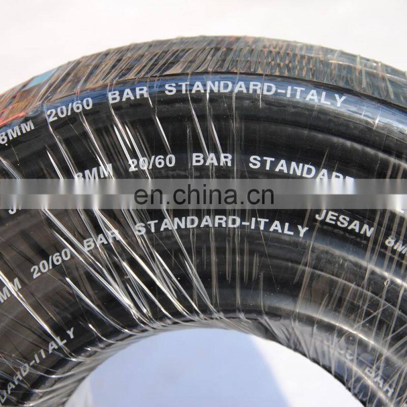 50 Meter Roll 8mm Nylon Reinforced Black Flexible PVC LPG Gas Hose For Gas Oven, PVC Gas Hose, PVC LPG Propane Gas Hose