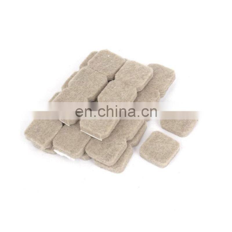 Self-stick furniture felt pad with strong adhesive for chair leg floor protectors
