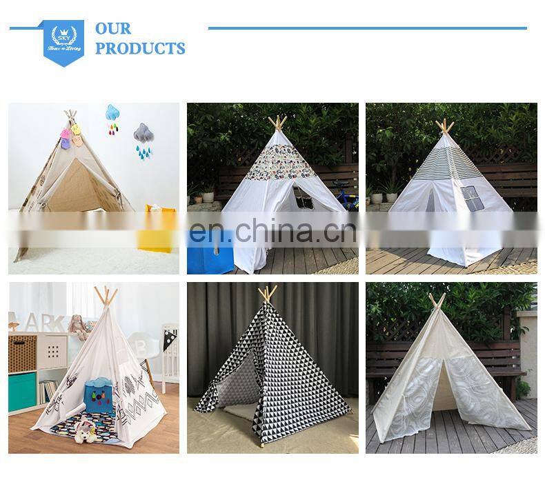 Kid's Foldable Teepee Play Tent Indoor&Outdoor Children Tent Indian tent for Kids