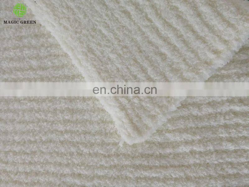 Barefoot Dreams super soft luxury best selling white color most new tech micro feather yarn knit baby adult throw blanket