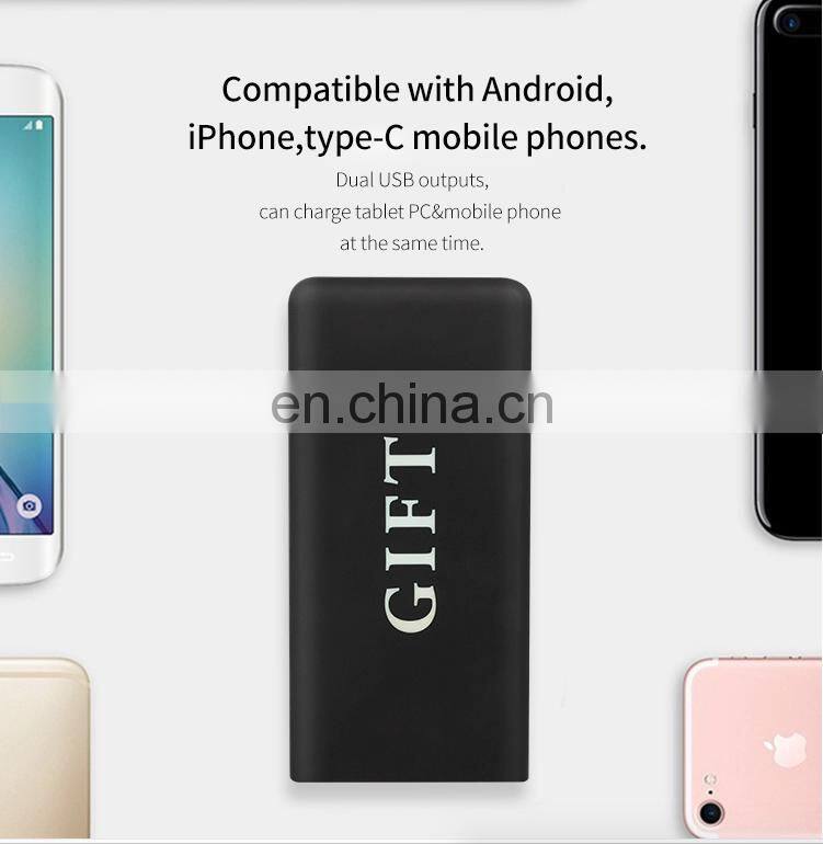 Type-C interface 5000mah customizable logo ultra-thin power bank