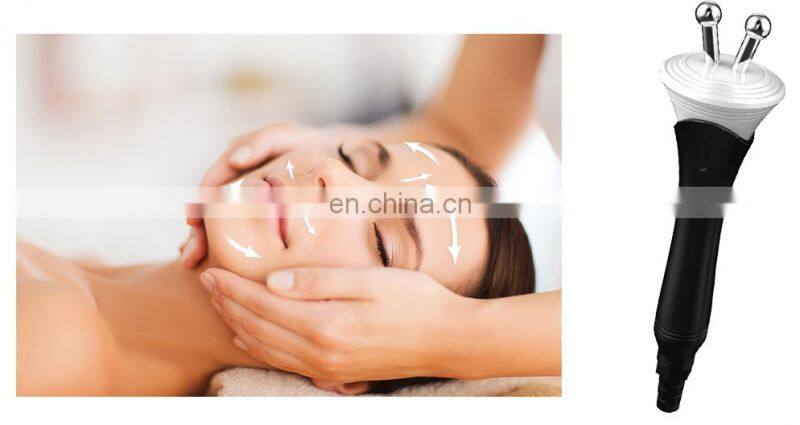 OSKIN women use portable BIO lifting skin massage RF cryo therapy facial beauty device