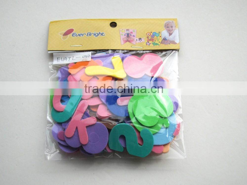 hot sale EVA christmas party decoration, high quality EVA sticker book chritsmas supplies