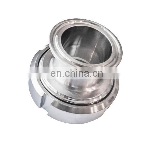DIN/3A food grade flat clamped union sight glass
