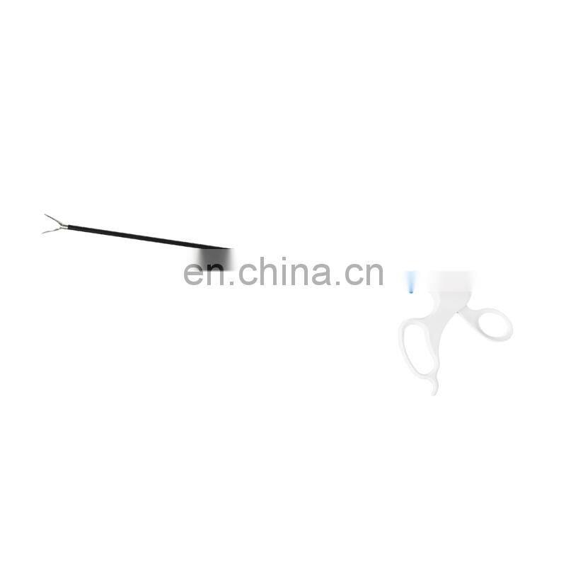 Disposable laparoscopic laparoscopic curved surgical needle holder laparoscopic instrument Scissors