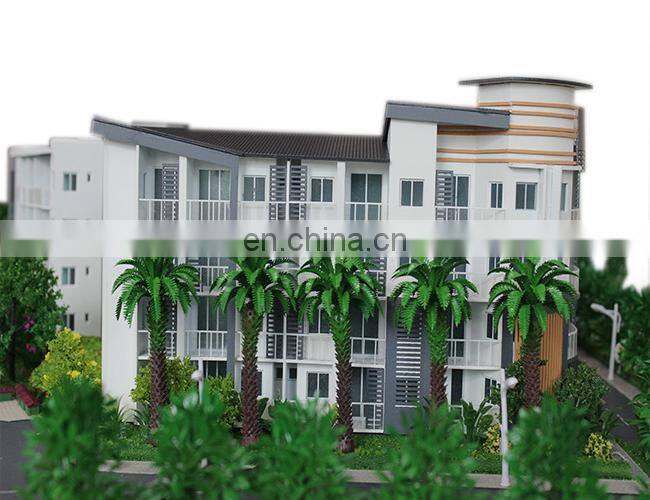3D Architectural building modeling , Miniature city planning model