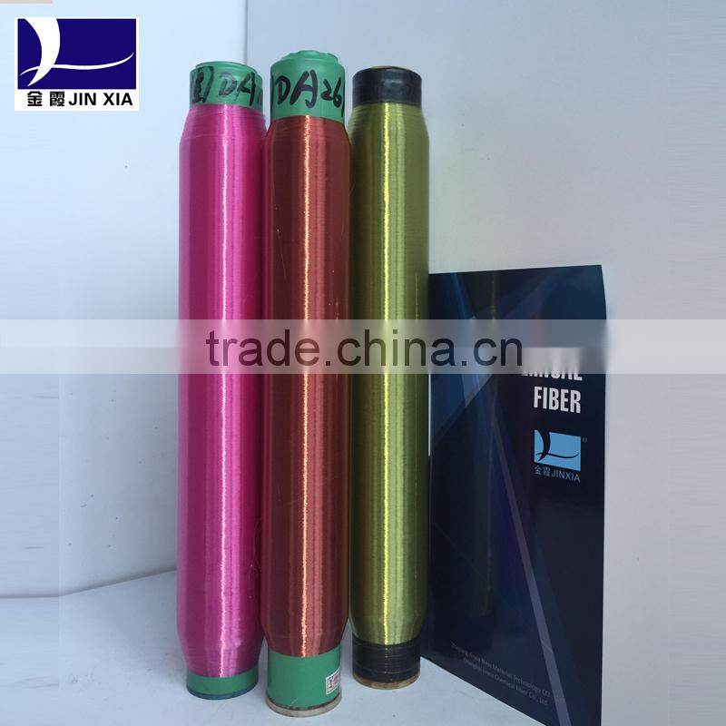 mono filament 60D/2F dope dyed 100% polyester yarn colored bright