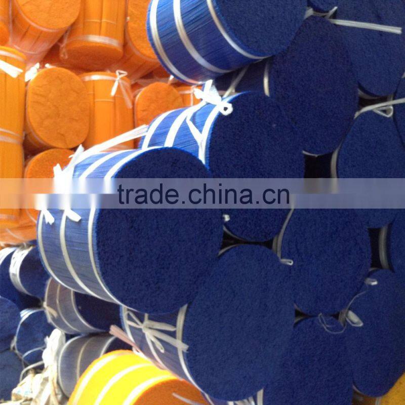 Multicolor plastic filament specilize in road sweeping brush