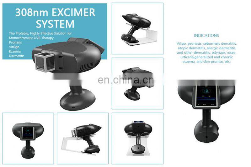 Portable Mini UVB Lamps Psoriasis Vitiligo Treatment Machine 308 Excimer Laser For Skin Disease