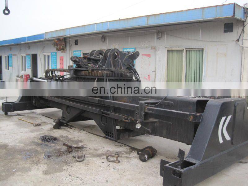 Kalmar DRF450 container reachstacker loading, loading service for Kalmar reach stacker